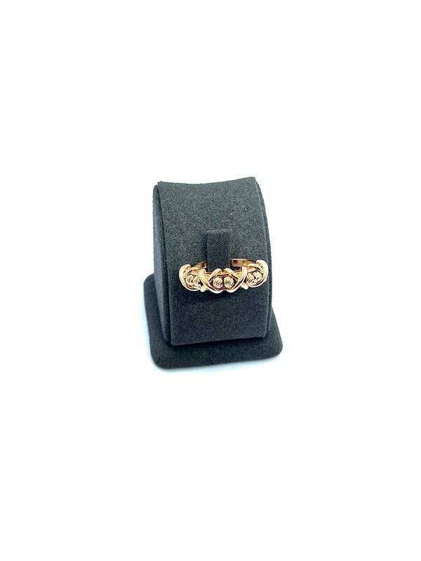 JUZ-585-3 622 Кольцо:Красное Золото 18,5 Дорика 3,92г