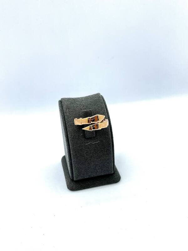 JUZ-585-3 034 Кольцо:Красное Золото 18,5 без камней 4,05г