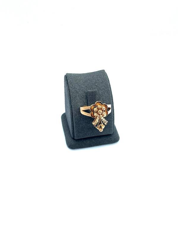 JUZ-585-3 618 Кольцо:Красное Золото 19 Дорика 3,03г