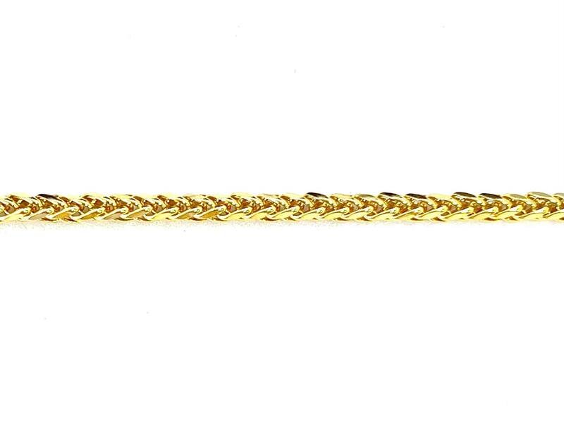CAT-585-3 552 Цепь Колос Желтое Золото 4,23 г