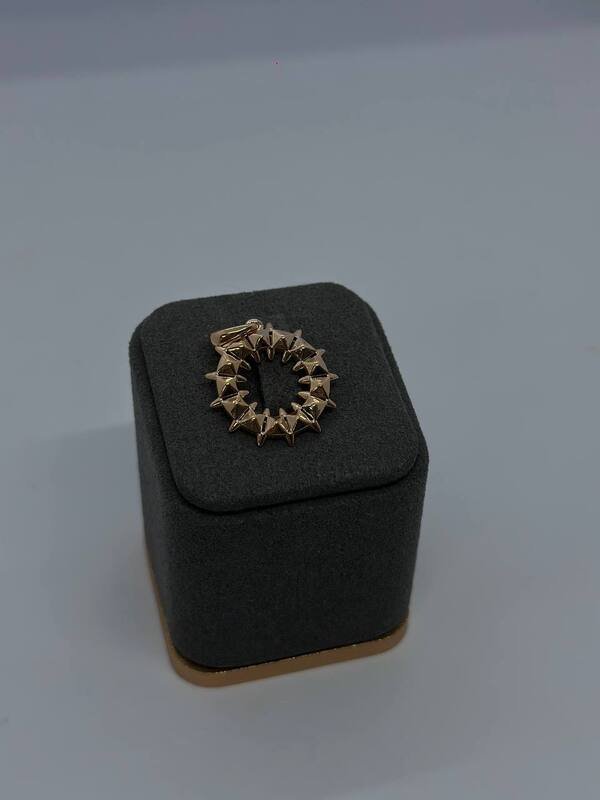 PEN-585-5 651 Подвеска:Красное Золото без камней 2,5г