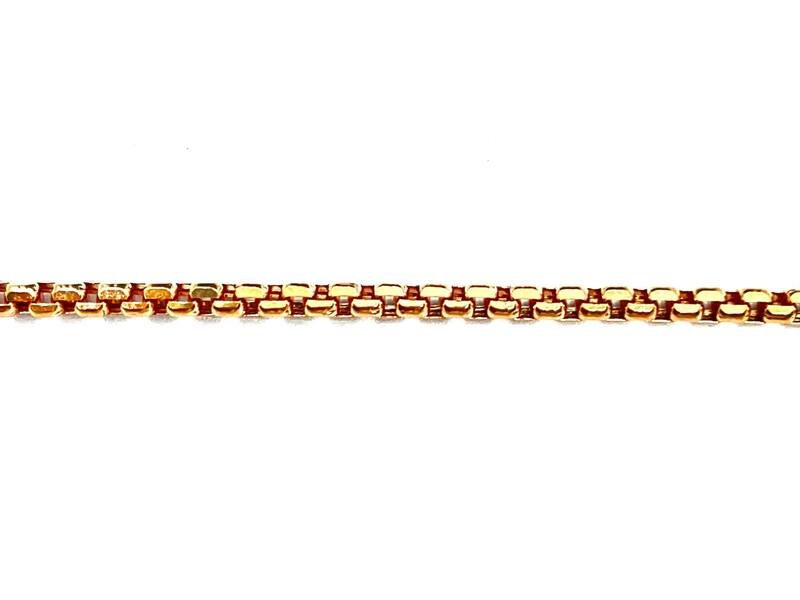 CAT-585-2 291 Цепь Питон Красное Золото 13,18 г