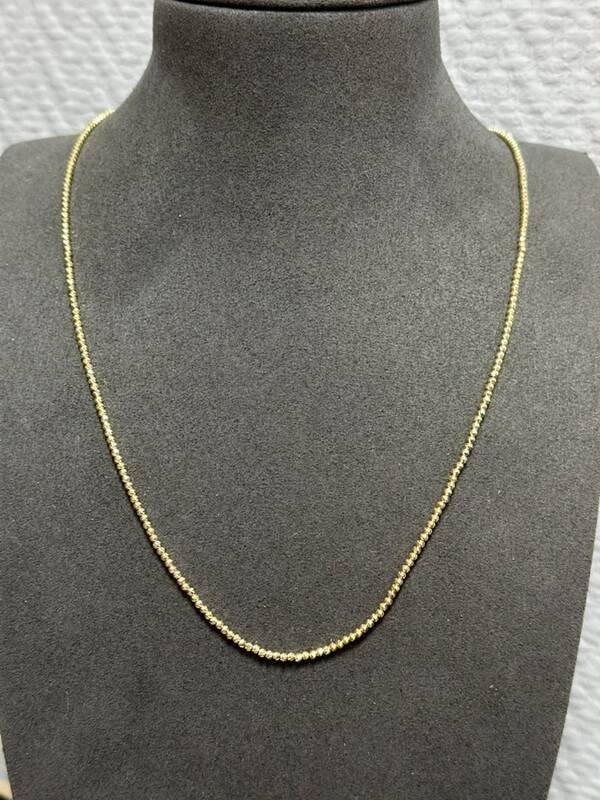 CAT-585-9 530 Цепь Перлина Желтое Золото 9,7 г