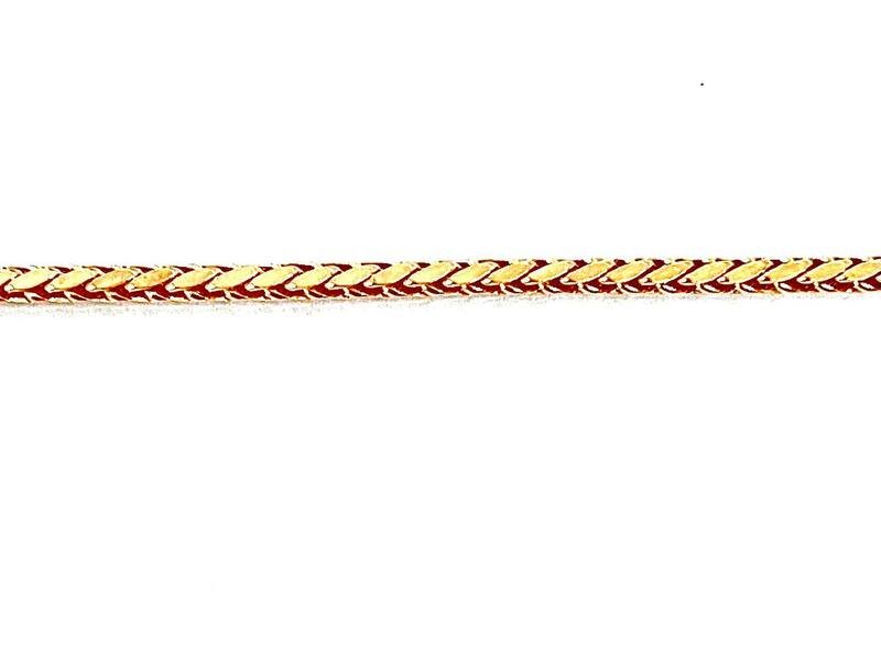CAT-585-2 527 Цепь Питон Красное Золото 6,75 г