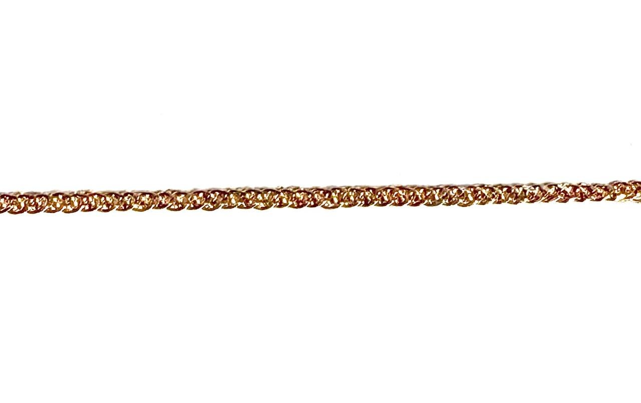 CAT-585-1 993 Цепь Колос Красное Золото 1,9 г