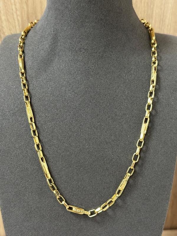 CAT-585-9 580 Цепь Якорное Желтое Золото 6,46 г