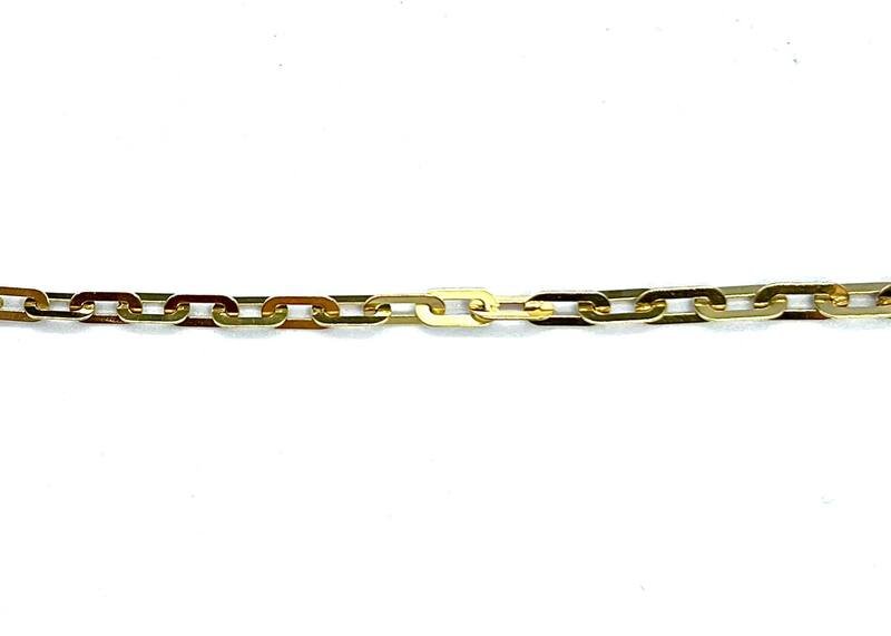 CAT-585-2 310 Цепь Якорное Желтое Золото 7,9 г