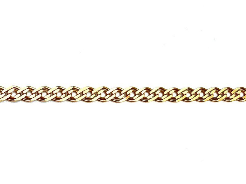CAT-585-3 091 Цепь Нонна Красное Золото 5 г