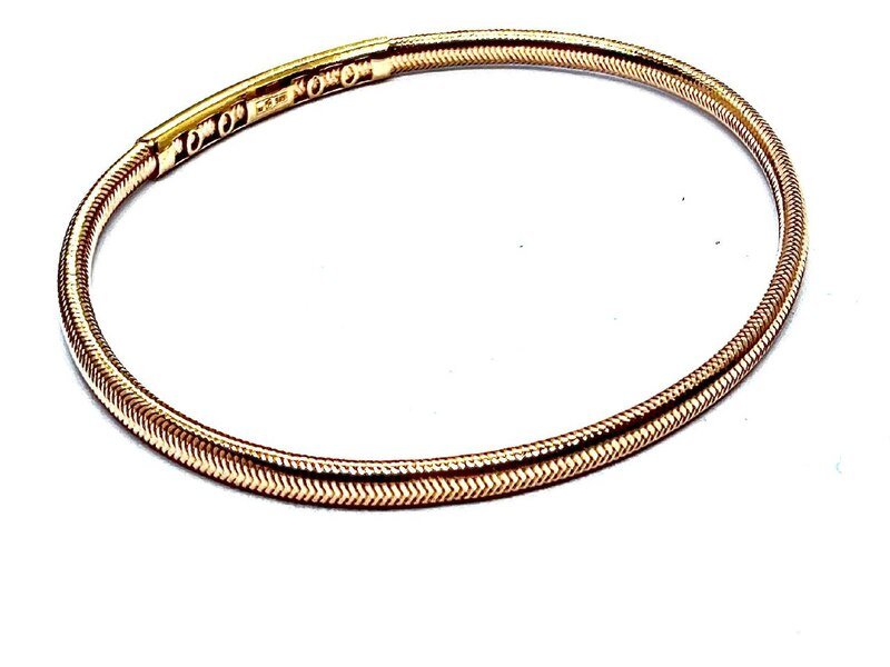 ARM-585-2 583 Браслет Красное Золото без камней 2,25 г