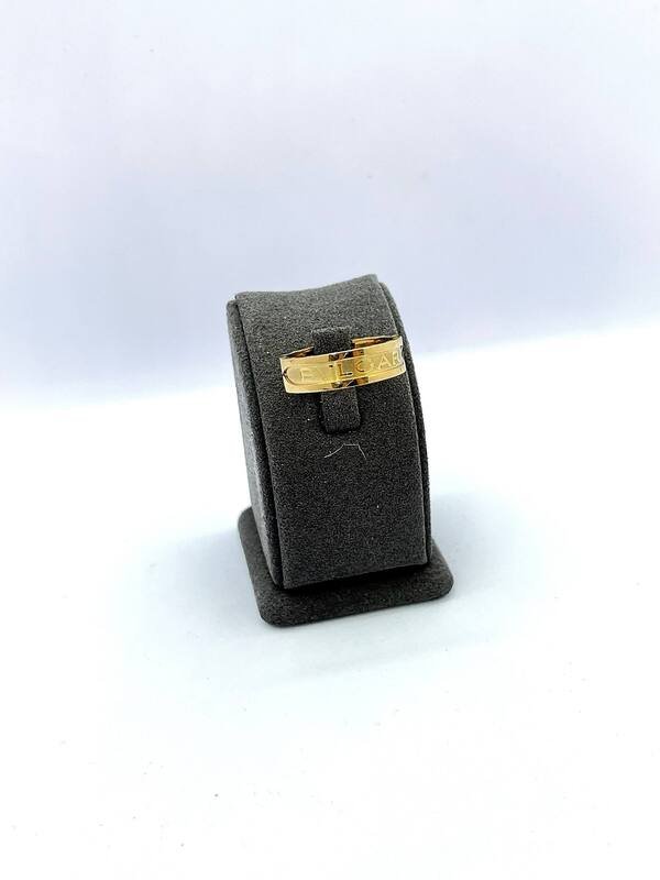 JUZ-585-3 612 Кольцо:Желтое Золото 17,5 без камней 3,51г