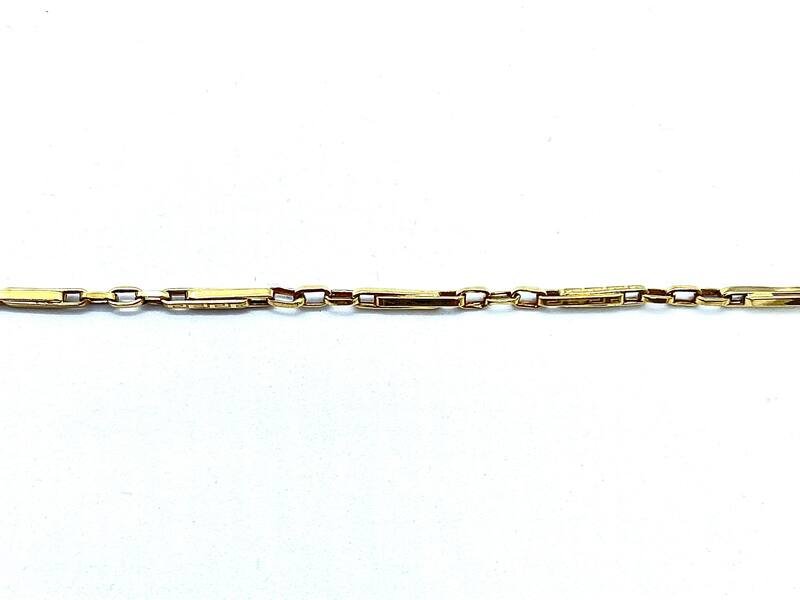 CAT-585-4 313 Цепь Якорное Желтое Золото 8,77 г