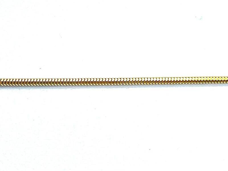 CAT-585-3 900 Цепь Снейк Красное Золото 3,39 г