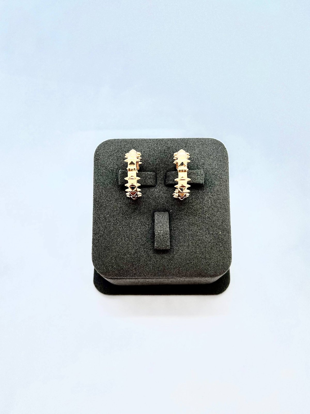 SYR-585-2 364 Серьги Красное Золото без камней 5,24 г