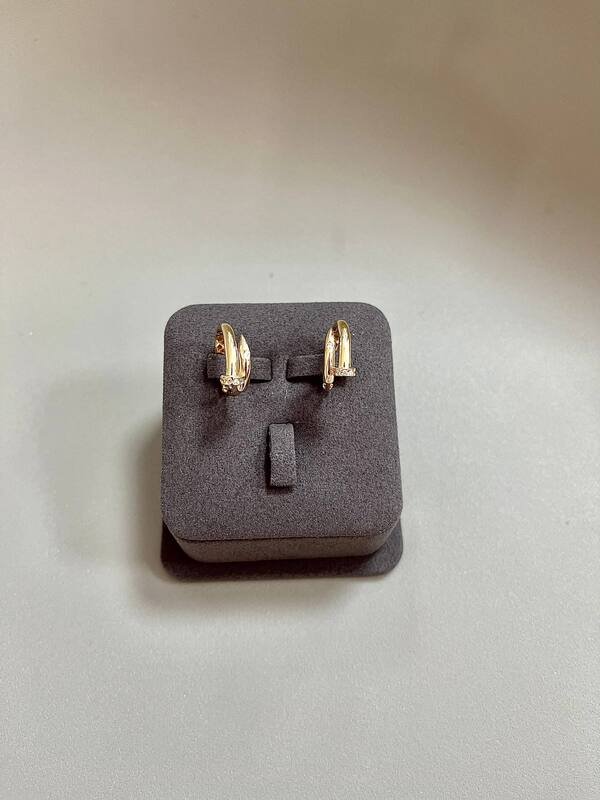 JUZ-585-2 175 Кольцо:Желтое Золото Циркон 1,86г