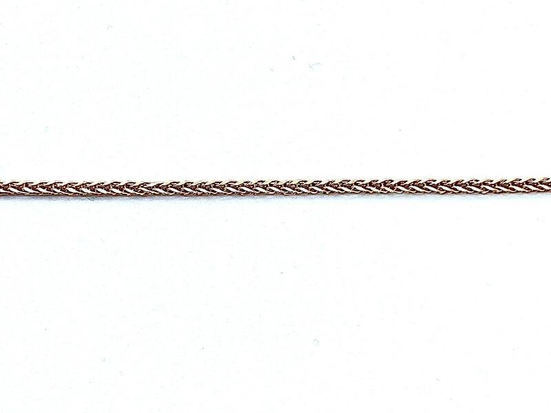 CAT-585-3 666 Цепь Колос Красное Золото 3,61 г