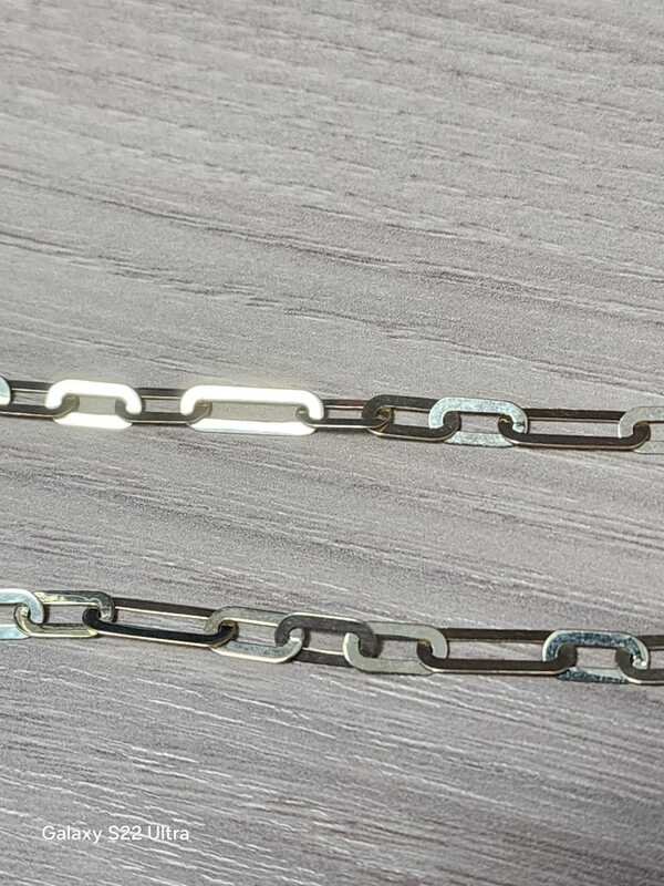CAT-585-4 290 Цепь Скрепка Красное Золото 8 г