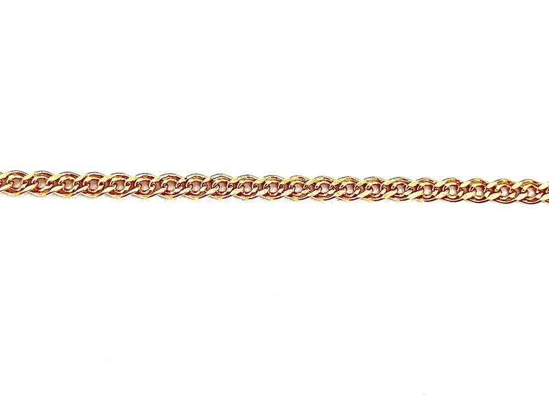 CAT-585-3 527 Цепь Бисмарк Красное Золото 3,55 г