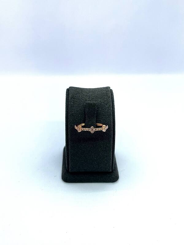 JUZ-585-2 780 Кольцо:Красное Золото 17,5 Фианит 1,07г