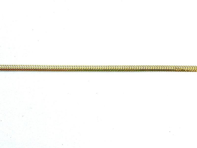 CAT-585-4 295 Цепь Снейк Желтое Золото 5,8 г