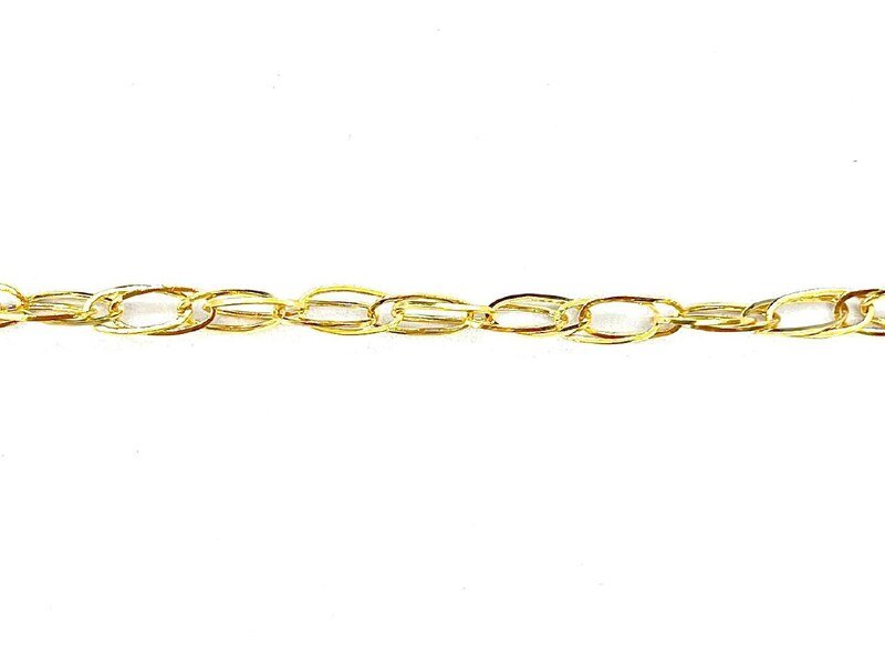 CAT-585-2 519 Цепь Якорное Желтое Золото 4,17 г
